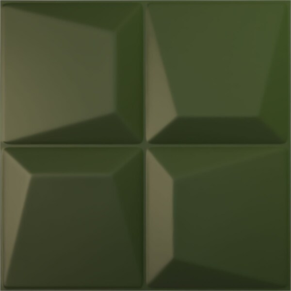 Ekena Millwork 19 5/8in. W x 19 5/8in. H Tellson EnduraWall Decorative 3D Wall Panel Covers 2.67 Sq. Ft. WP20X20TEGCG - main